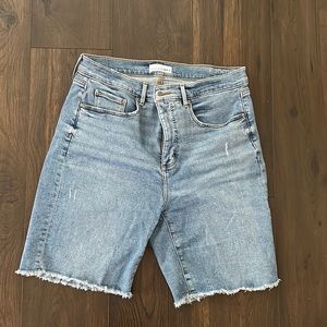 LOFT denim shorts
